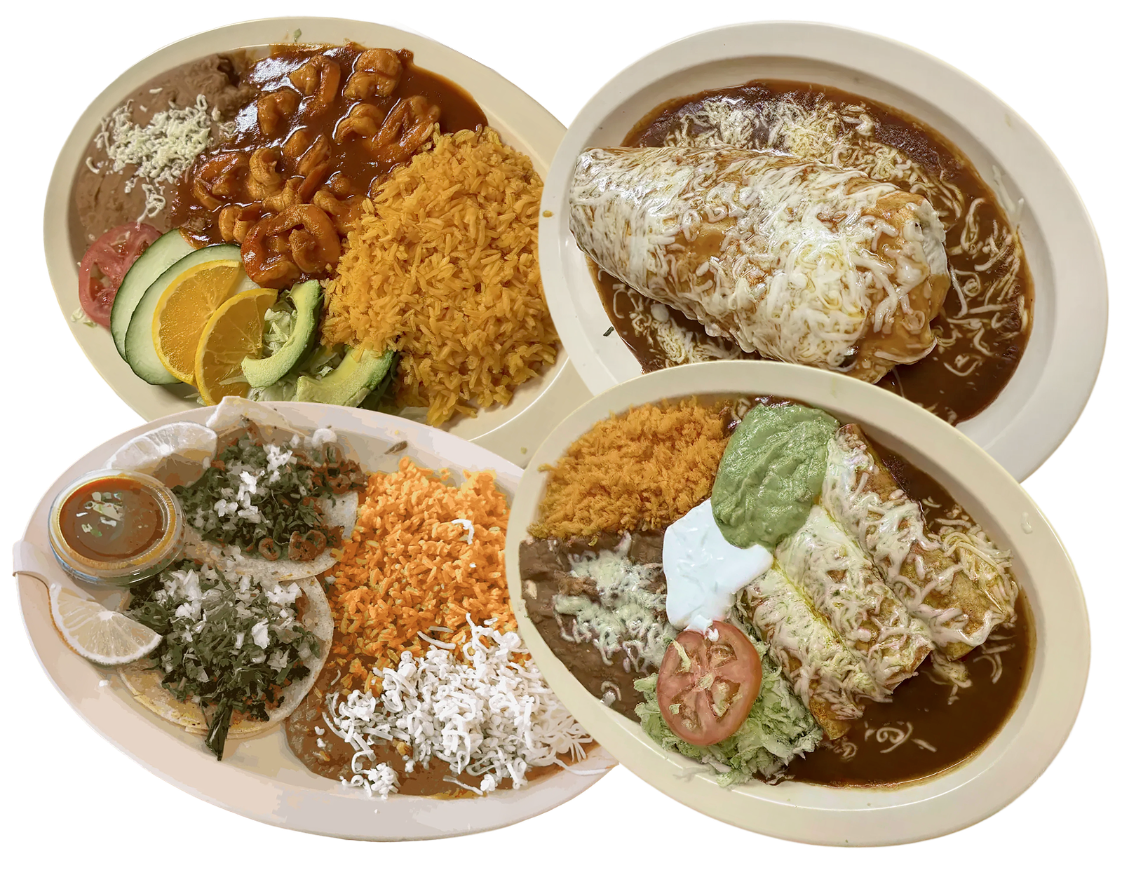 Authentic Mexican Super Burrito and Tacos at Los Altos Taqueria Mountain View